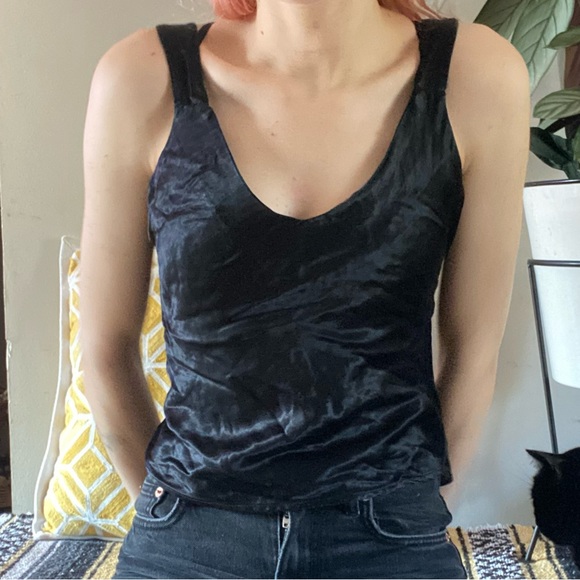 Y2K satin tank - Picture 2 of 2